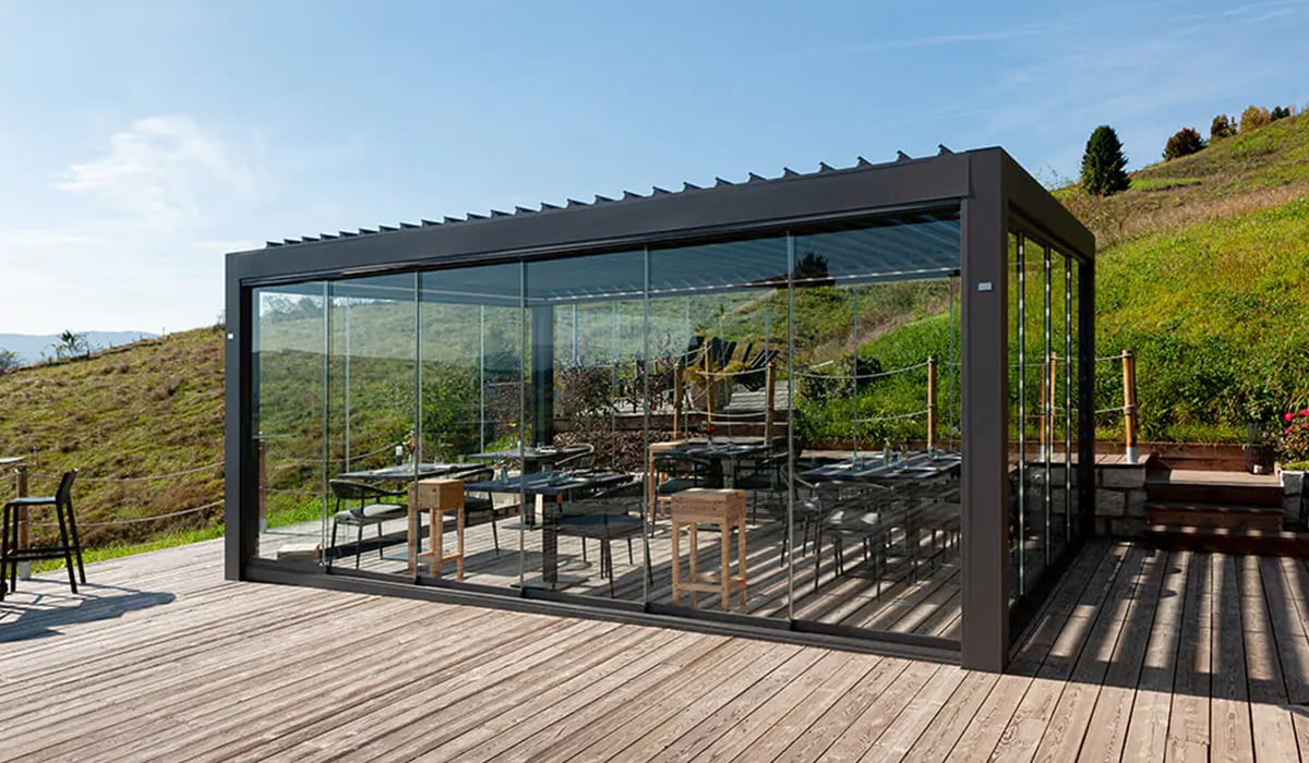 Villa con giardino dotata di pergola Mioni