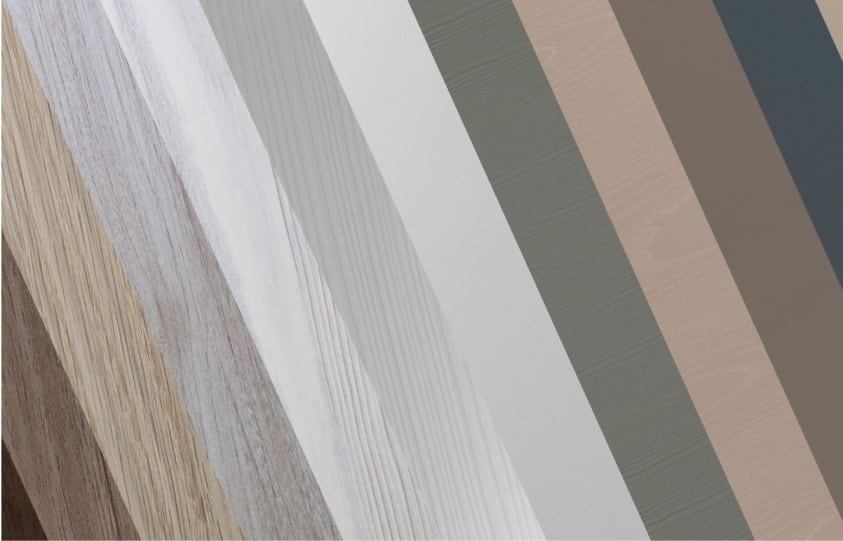 Selezione alcuni colori e texture della linea Pivato
